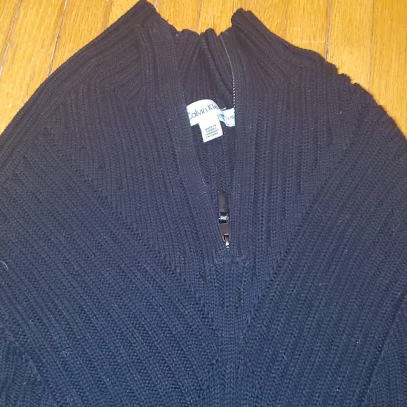 Men's CK half zip pullover - Picture 2 of 4